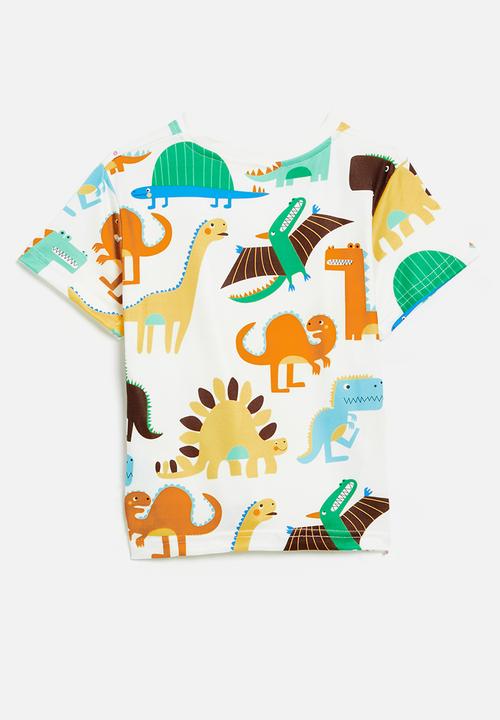 Pop Candy - Dino print  tee - multi