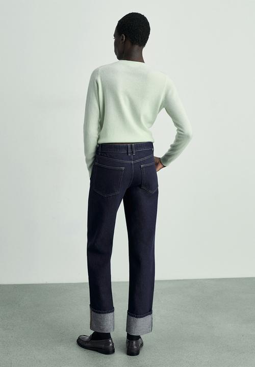 MANGO - Jeans hanne - open blue