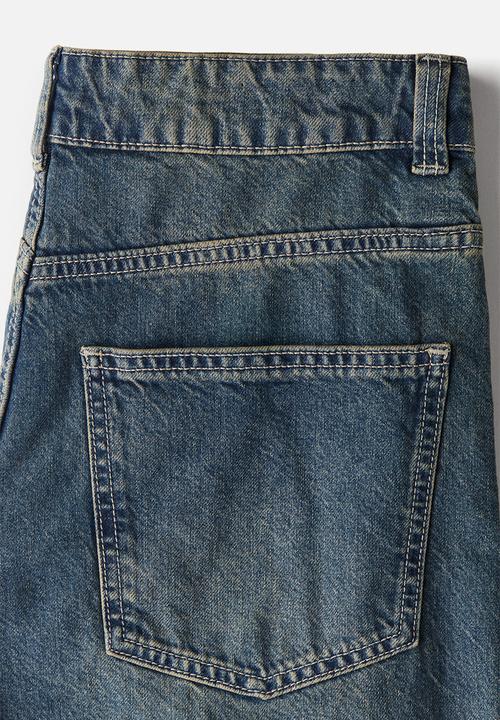 H&M - Baggy regular jeans - denim blue