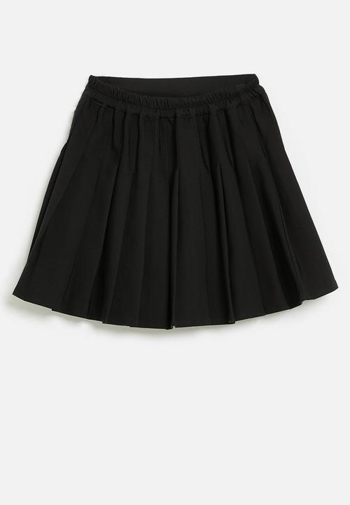 Pop Candy - Pleated skirt-black