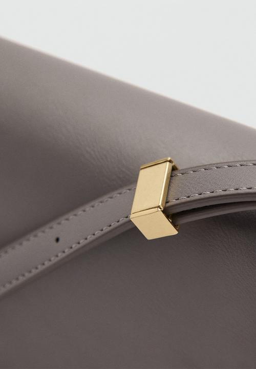 MANGO - Lyrata  shoulder bag - grey