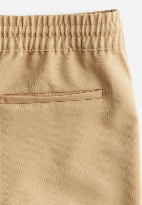 H&M - Wide pull-on trousers - beige