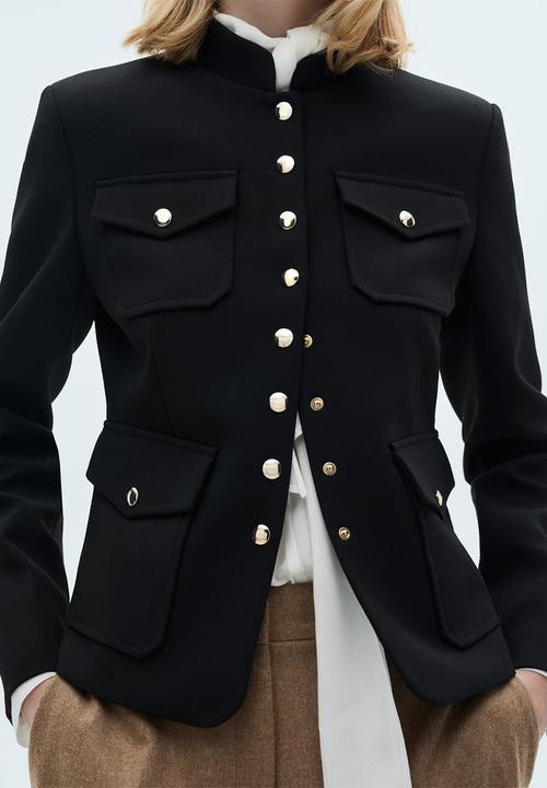 MANGO - Jacket dori - black
