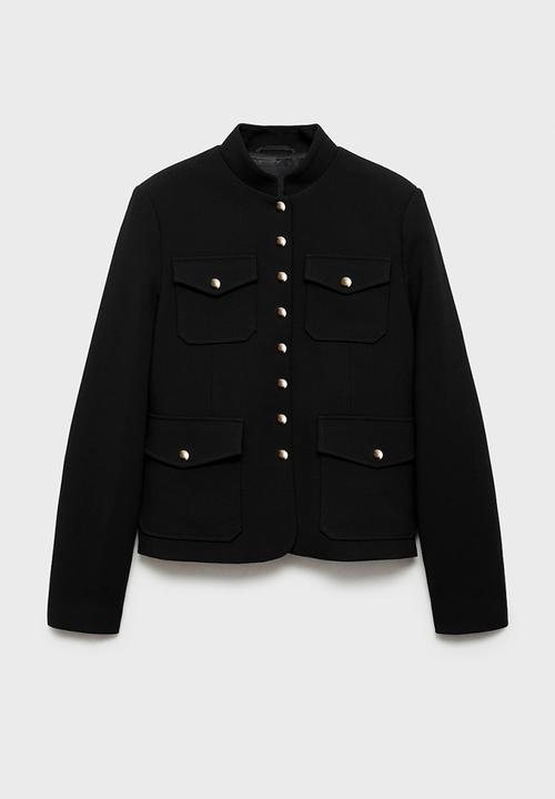 MANGO - Jacket dori - black