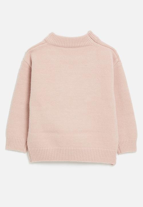 Pop Candy - Applique sweater - pink