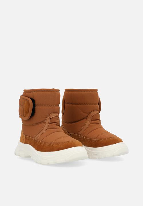 Pop Candy - Padded boots - brown