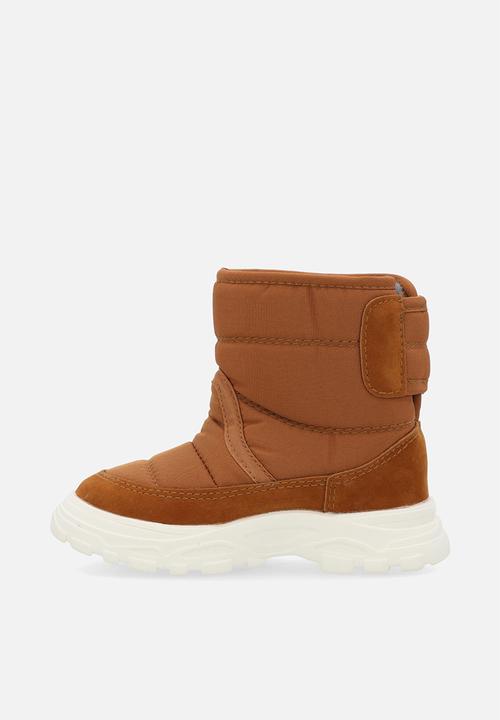 Pop Candy - Padded boots - brown