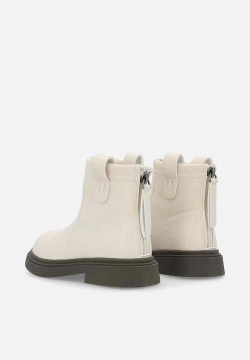Pop Candy - Ankle boots - off white