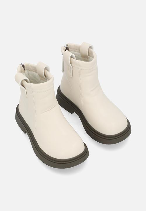 Pop Candy - Ankle boots - off white