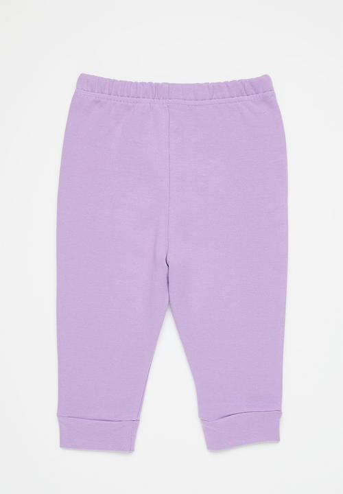Pop Candy - 2 pack joggers - dusty pink/lilac