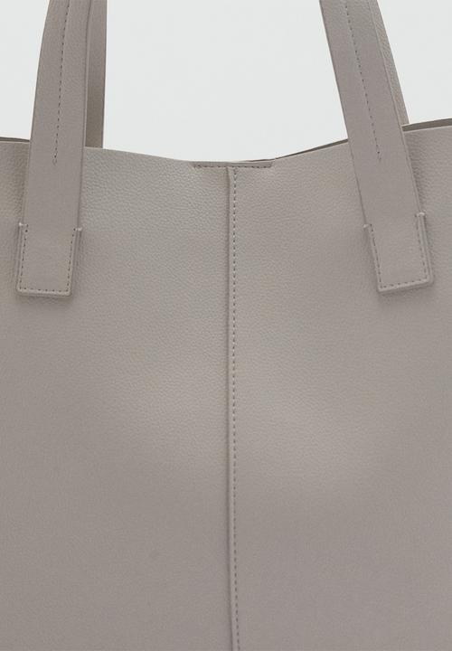 MANGO - Zinnia tote bag - natural