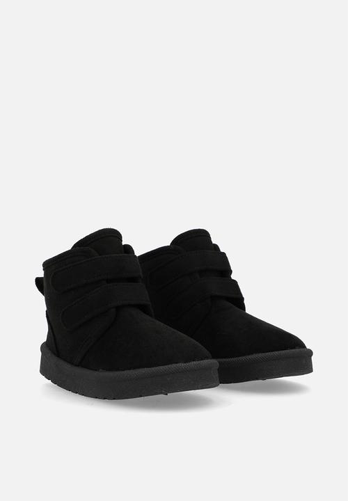 Pop Candy - Shearling lined boots - black