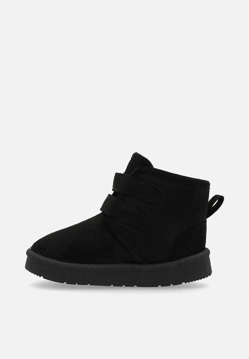 Pop Candy - Shearling lined boots - black