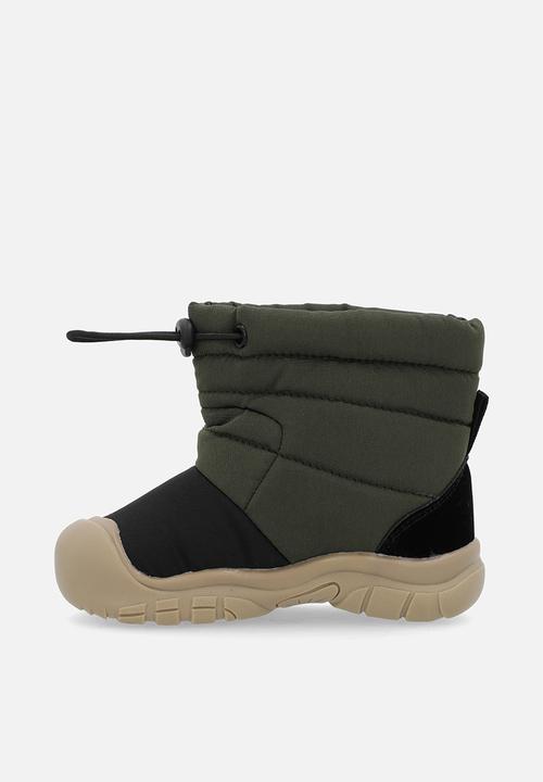 Pop Candy - Padded boots - green