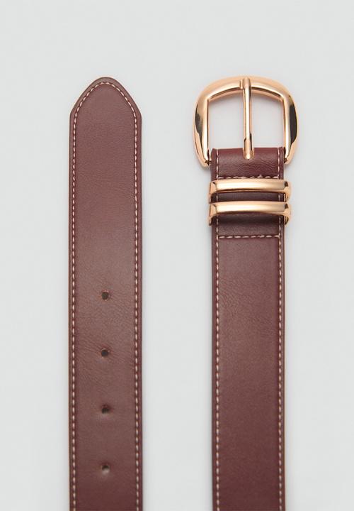 MANGO - Nash belt - brown