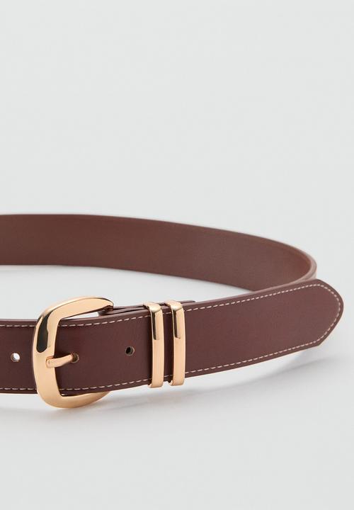 MANGO - Nash belt - brown