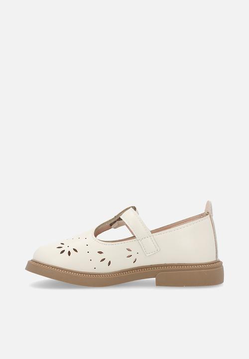 Pop Candy - T bar mary janes-beige