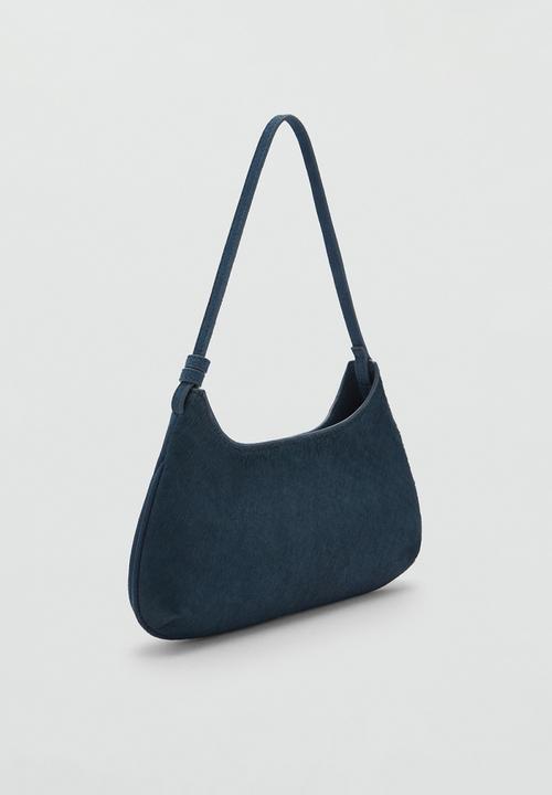 MANGO - Shoulder bag phoebe - blue