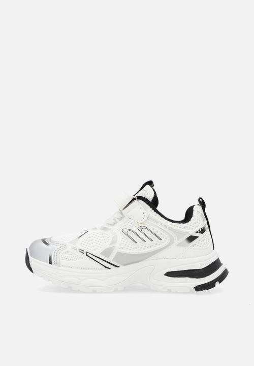 Pop Candy - Lace & velcro sneaker-white