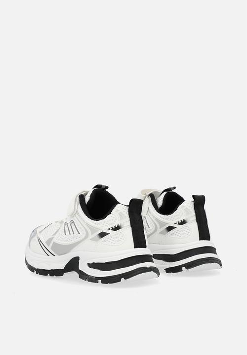 Pop Candy - Lace & velcro sneaker-white