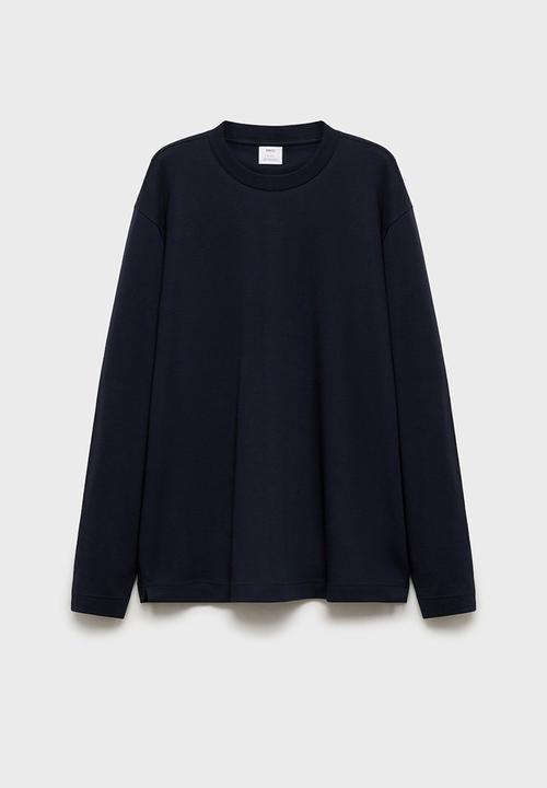 MANGO - T-shirt gareth - navy