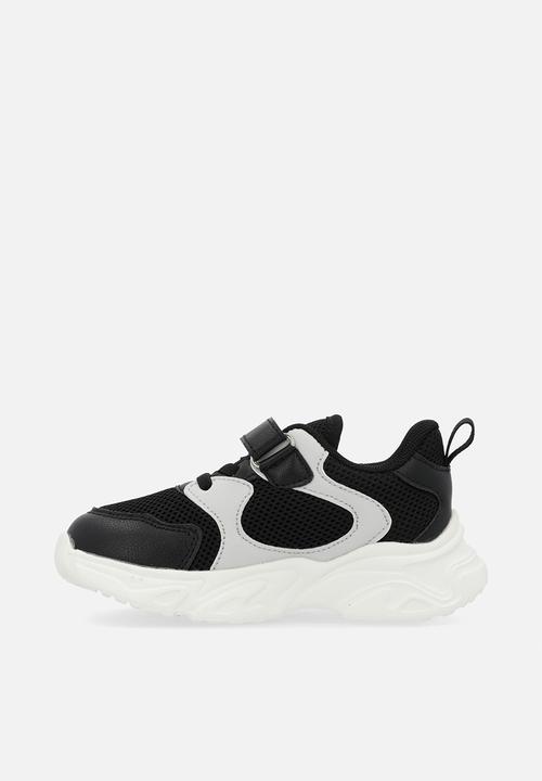 Pop Candy - Velcro & lace sneakers-black
