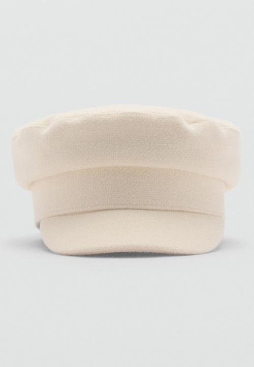 MANGO - Sailors baker boy cap - beige