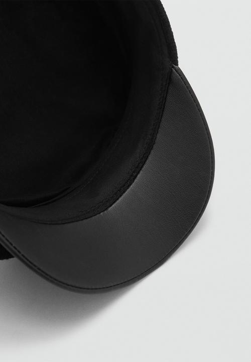 MANGO - Septiem cap - black