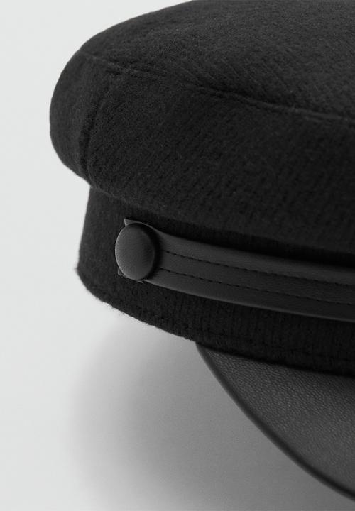 MANGO - Septiem cap - black