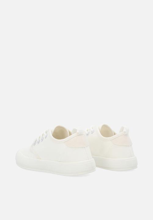 Pop Candy - Lace up sneakers - off white