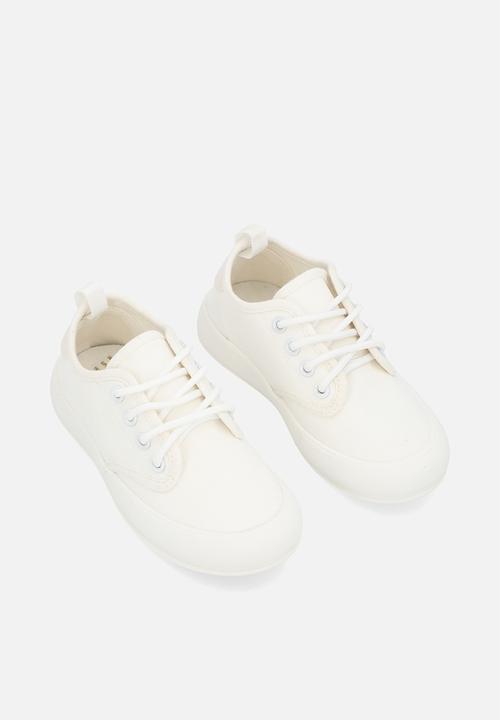Pop Candy - Lace up sneakers - off white