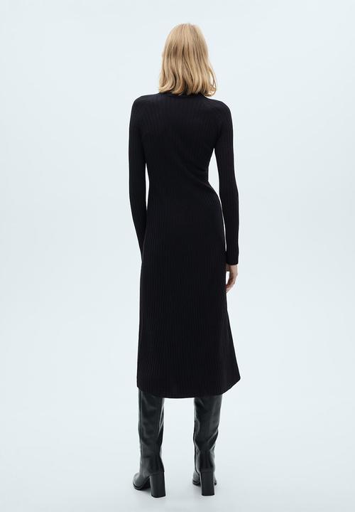 MANGO - Dress maflurry - navy