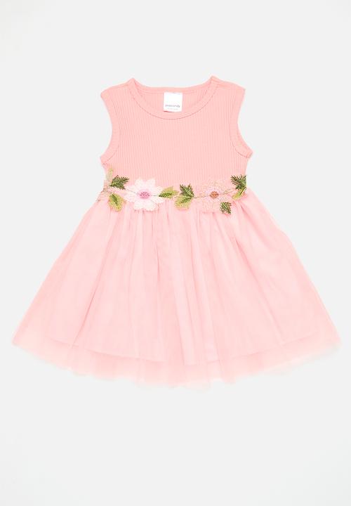 Pop Candy - Dress & cardigan set - pink