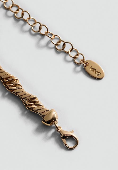 MANGO - Necklace deb- gold
