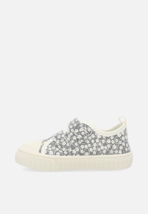 Pop Candy - Floral print sneakers - grey