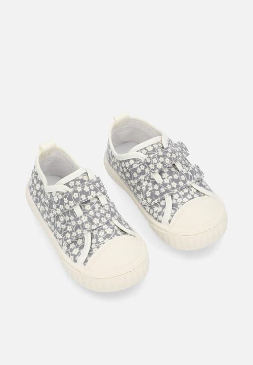 Pop Candy - Floral print sneakers - grey