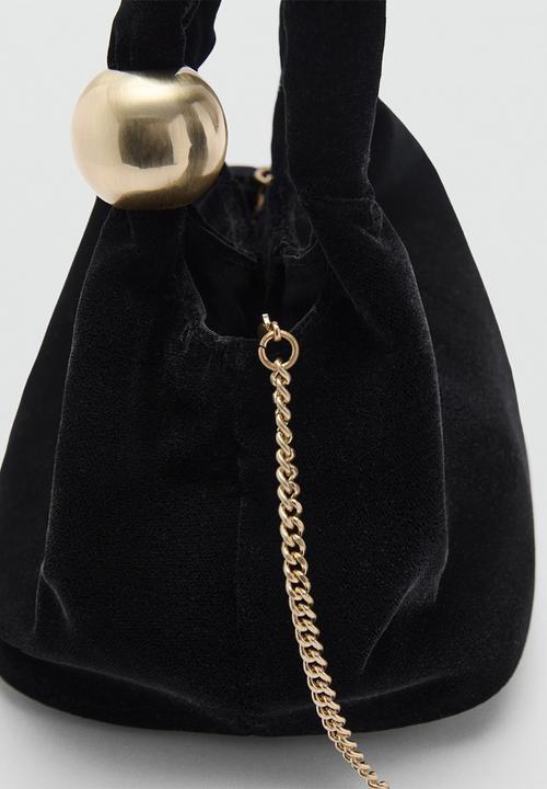 MANGO - Bag mch cyrus  - black