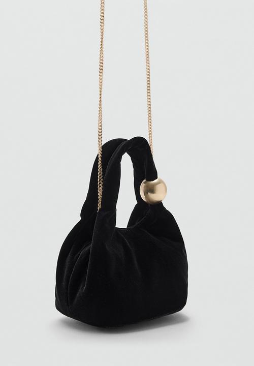 MANGO - Bag mch cyrus  - black