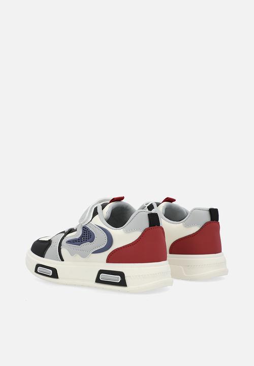 Pop Candy - Colour block lace adjustable fastener sneakers - multi