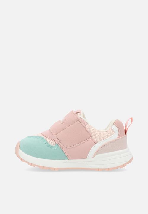 Pop Candy - Colour block sneakers - pink & aqua