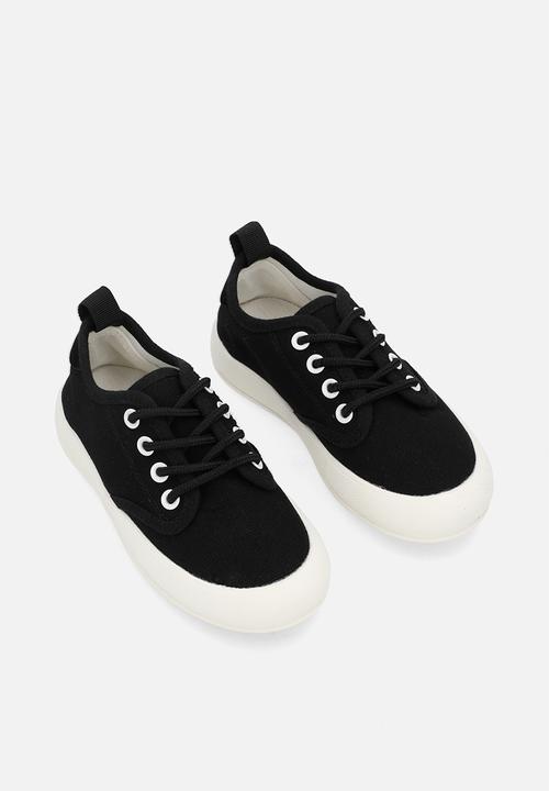 Pop Candy - Lace up sneakers - black