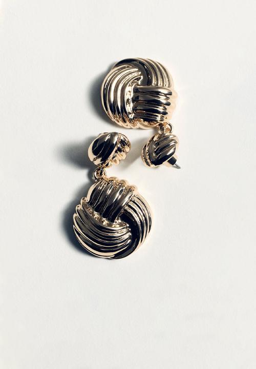 MANGO - Earrings didac- gold