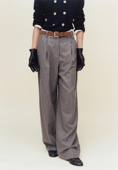 MANGO - Karina belt - brown
