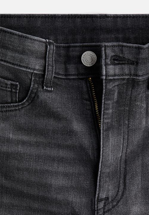 H&M - Ultra high ankle jeggings - black