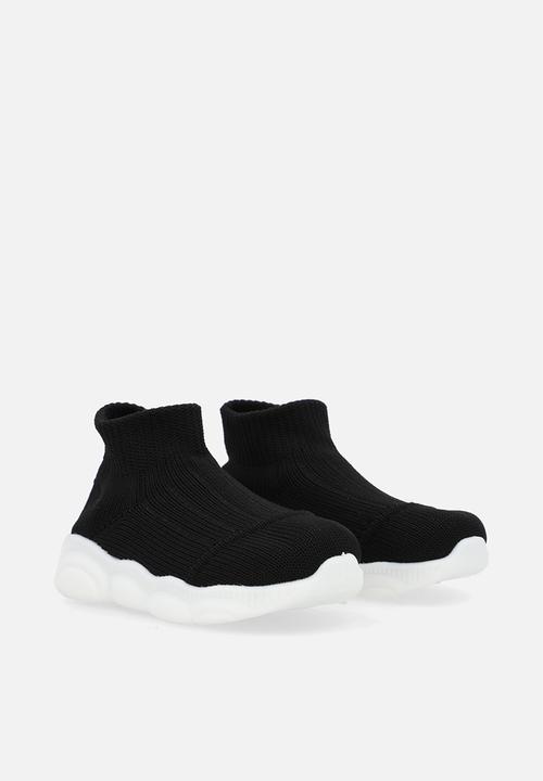Pop Candy - Sock boot - black