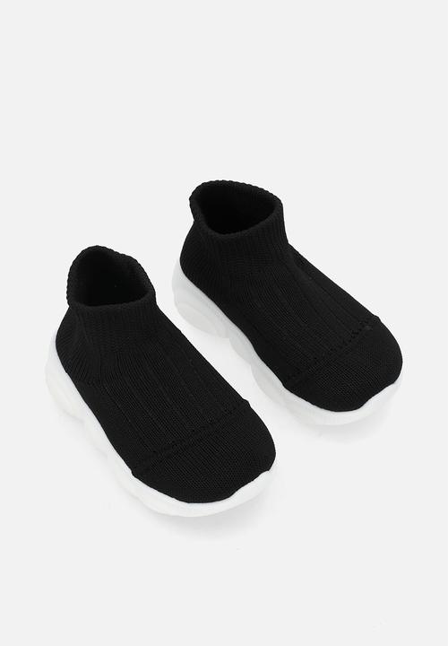 Pop Candy - Sock boot - black