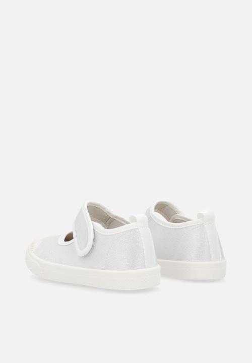Pop Candy - Velcro strap sneakers - silver