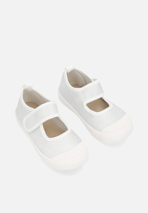 Pop Candy - Velcro strap sneakers - silver