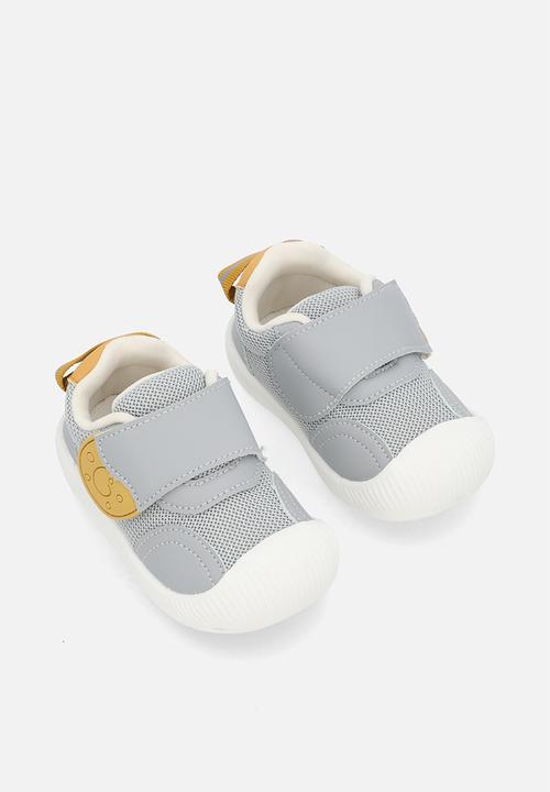 Pop Candy - Adjustable fastener strap sneakers - grey