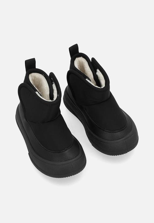 Pop Candy - Puffer-style boots - black